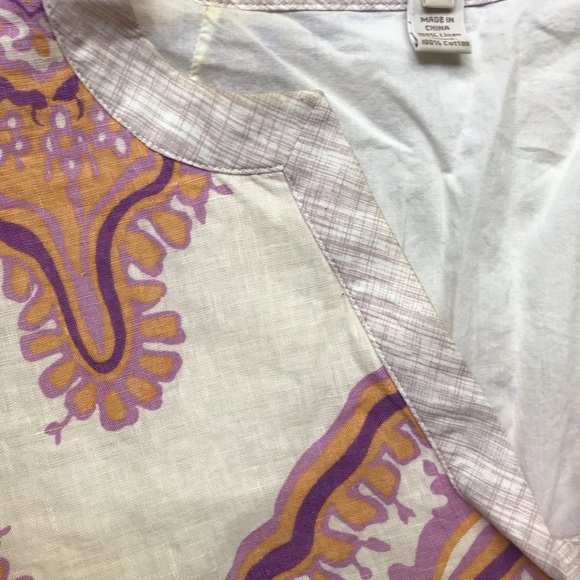 J.Crew Bazaar Linen Tunic Dress - Picture 4 of 5